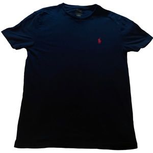 Polo Ralph Lauren Black T-Shirt (Red Pony)